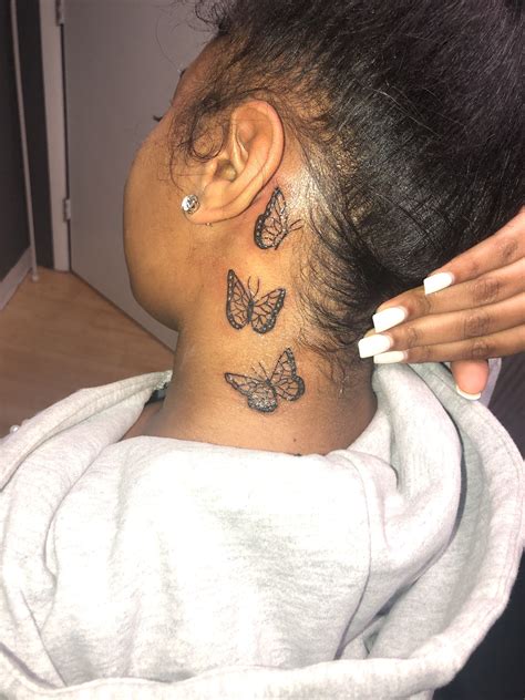 tattoos for women butterflies|butterfly tattoo on black women.